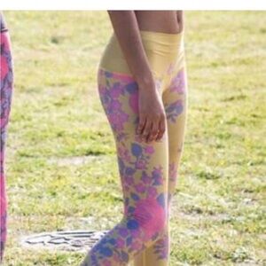 Teeki He Loves Me Yellow Hot Pants Small